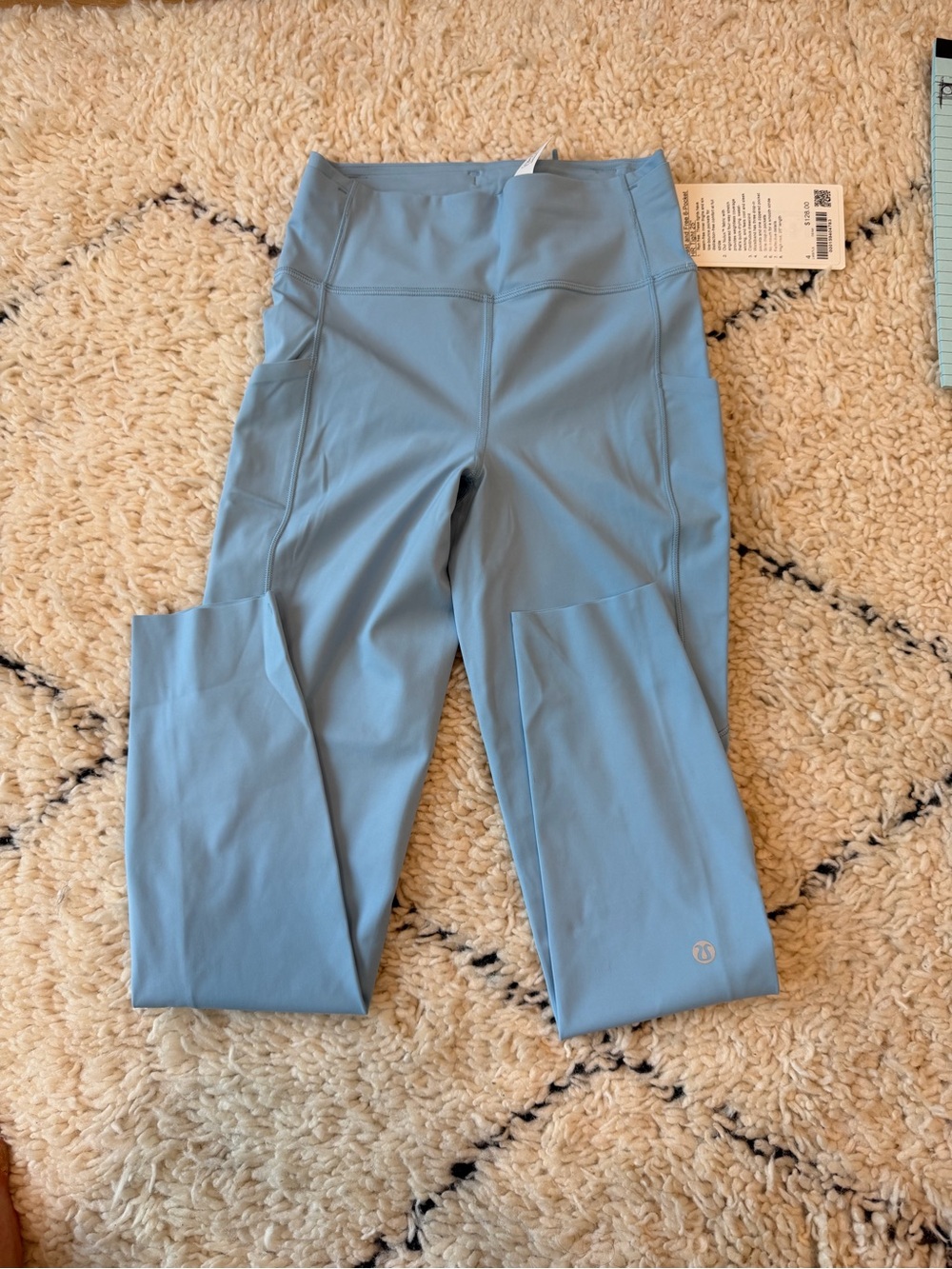 lululemon athletica High-Rise Leggings in 🦋Light blue 🦋 NWT Fast and free size 4